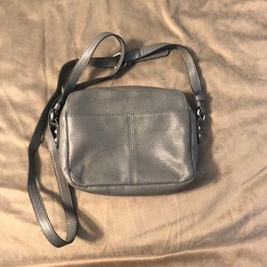 Faux leather purse